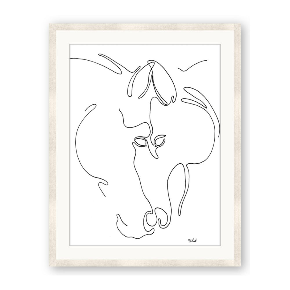 Line Drawn Horses I