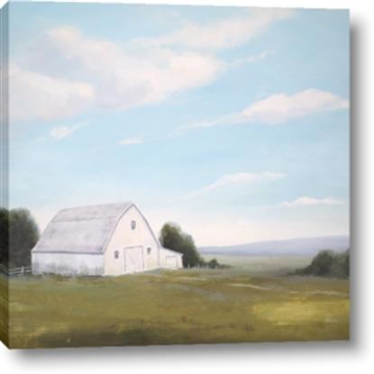 Picture of White Wooden Barn