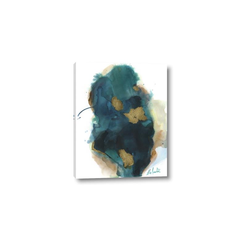 Picture of Blue & Gold Flow I  _GroupedProduct_Rectangle_Portrait_Canvas_