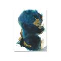 Picture of Blue & Gold Flow II _GroupedProduct_Rectangle_Portrait_Canvas_