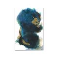 Picture of Blue & Gold Flow II _GroupedProduct_Rectangle_Portrait_Canvas_