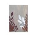 Picture of Brown And White Leaves II _GroupedProduct_Rectangle_Portrait_Canvas_