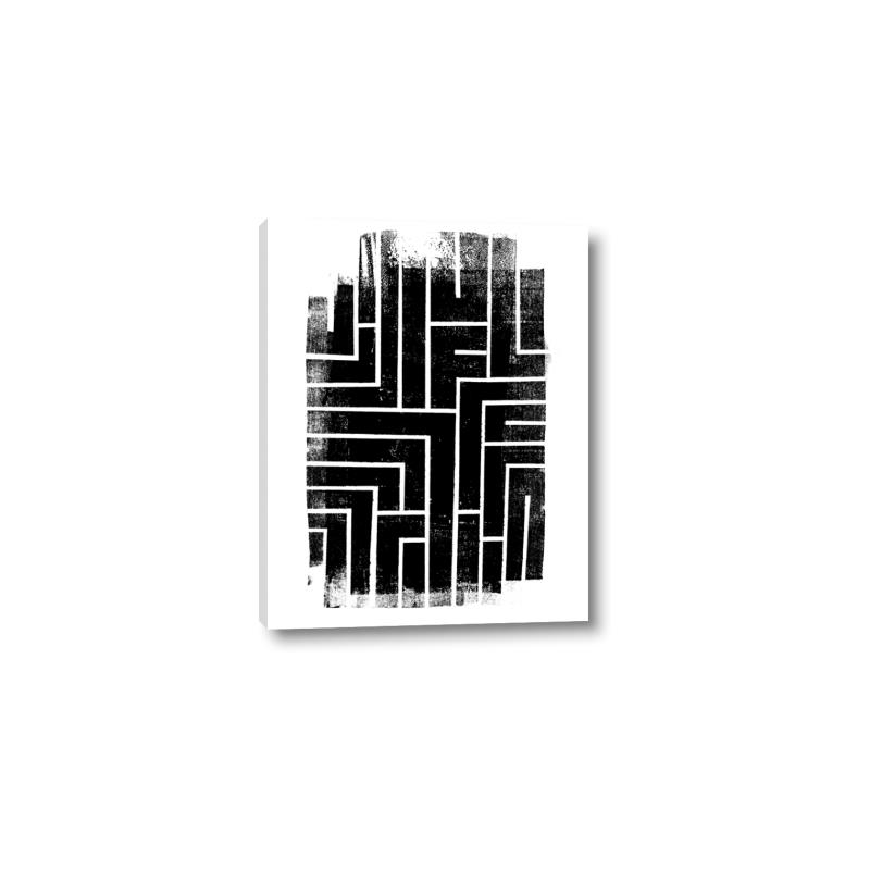 Picture of Simple Maze IV _GroupedProduct_Rectangle_Portrait_Canvas_