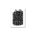 Picture of Simple Maze IV _GroupedProduct_Rectangle_Portrait_Canvas_