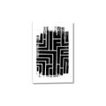 Picture of Simple Maze IV _GroupedProduct_Rectangle_Portrait_Canvas_