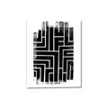 Picture of Simple Maze IV _GroupedProduct_Rectangle_Portrait_Canvas_
