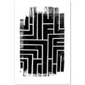 Picture of Simple Maze IV _GroupedProduct_Rectangle_Portrait_Canvas_