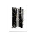 Picture of Black With Gold Fine Lines _GroupedProduct_Rectangle_Portrait_Canvas_