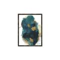 Picture of Blue & Gold Flow I  _GroupedProduct_Rectangle_Portrait_Canvas_Framed_