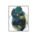 Picture of Blue & Gold Flow I  _GroupedProduct_Rectangle_Portrait_Canvas_Framed_