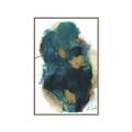 Picture of Blue & Gold Flow I  _GroupedProduct_Rectangle_Portrait_Canvas_Framed_