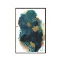 Picture of Blue & Gold Flow I  _GroupedProduct_Rectangle_Portrait_Canvas_Framed_