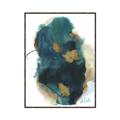 Picture of Blue & Gold Flow I  _GroupedProduct_Rectangle_Portrait_Canvas_Framed_