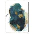 Picture of Blue & Gold Flow I  _GroupedProduct_Rectangle_Portrait_Canvas_Framed_