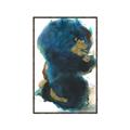 Picture of Blue & Gold Flow II _GroupedProduct_Rectangle_Portrait_Canvas_Framed_