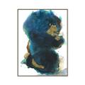 Picture of Blue & Gold Flow II _GroupedProduct_Rectangle_Portrait_Canvas_Framed_