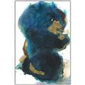 Picture of Blue & Gold Flow II _GroupedProduct_Rectangle_Portrait_Canvas_Framed_