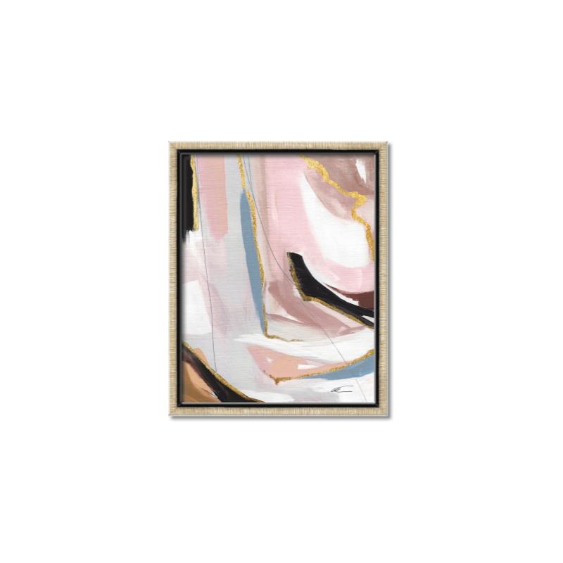 Picture of Coloured Abstract II _GroupedProduct_Rectangle_Portrait_Canvas_Framed_