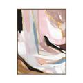 Picture of Coloured Abstract II _GroupedProduct_Rectangle_Portrait_Canvas_Framed_