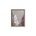 Picture of Brown And White Leaves I _GroupedProduct_Rectangle_Portrait_Canvas_Framed_