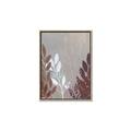 Picture of Brown And White Leaves I _GroupedProduct_Rectangle_Portrait_Canvas_Framed_