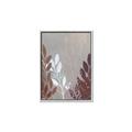 Picture of Brown And White Leaves I _GroupedProduct_Rectangle_Portrait_Canvas_Framed_