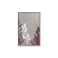 Picture of Brown And White Leaves I _GroupedProduct_Rectangle_Portrait_Canvas_Framed_
