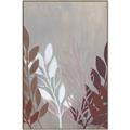 Picture of Brown And White Leaves I _GroupedProduct_Rectangle_Portrait_Canvas_Framed_