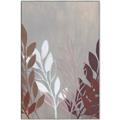 Picture of Brown And White Leaves I _GroupedProduct_Rectangle_Portrait_Canvas_Framed_