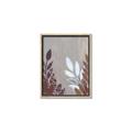 Picture of Brown And White Leaves II _GroupedProduct_Rectangle_Portrait_Canvas_Framed_