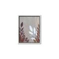 Picture of Brown And White Leaves II _GroupedProduct_Rectangle_Portrait_Canvas_Framed_