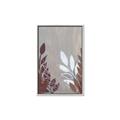 Picture of Brown And White Leaves II _GroupedProduct_Rectangle_Portrait_Canvas_Framed_