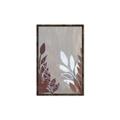 Picture of Brown And White Leaves II _GroupedProduct_Rectangle_Portrait_Canvas_Framed_