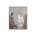 Picture of Brown And White Leaves II _GroupedProduct_Rectangle_Portrait_Canvas_Framed_