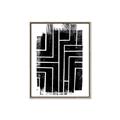 Picture of Simple Maze I _GroupedProduct_Rectangle_Portrait_Canvas_Framed_