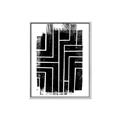 Picture of Simple Maze I _GroupedProduct_Rectangle_Portrait_Canvas_Framed_