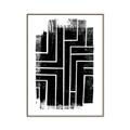 Picture of Simple Maze I _GroupedProduct_Rectangle_Portrait_Canvas_Framed_