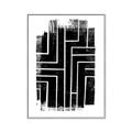 Picture of Simple Maze I _GroupedProduct_Rectangle_Portrait_Canvas_Framed_