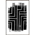 Picture of Simple Maze I _GroupedProduct_Rectangle_Portrait_Canvas_Framed_