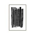 Picture of Gold & Black Lines III _GroupedProduct_Rectangle_Portrait_Canvas_Framed_