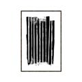Picture of Gold & Black Lines III _GroupedProduct_Rectangle_Portrait_Canvas_Framed_