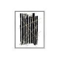 Picture of Black With Gold Fine Lines _GroupedProduct_Rectangle_Portrait_Canvas_Framed_