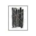 Picture of Black With Gold Fine Lines _GroupedProduct_Rectangle_Portrait_Canvas_Framed_