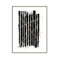 Picture of Black With Gold Fine Lines _GroupedProduct_Rectangle_Portrait_Canvas_Framed_
