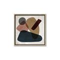 Picture of Black Stones I _GroupedProduct_Square_Canvas_Framed_