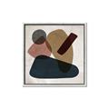 Picture of Black Stones I _GroupedProduct_Square_Canvas_Framed_