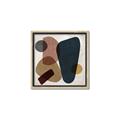 Picture of Black Stones II _GroupedProduct_Square_Canvas_Framed_
