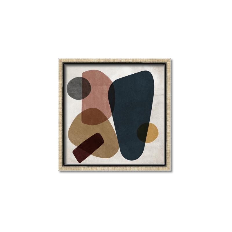 Picture of Black Stones II _GroupedProduct_Square_Canvas_Framed_