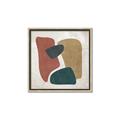 Picture of Bnlack Stones III _GroupedProduct_Square_Canvas_Framed_