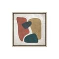Picture of Bnlack Stones III _GroupedProduct_Square_Canvas_Framed_